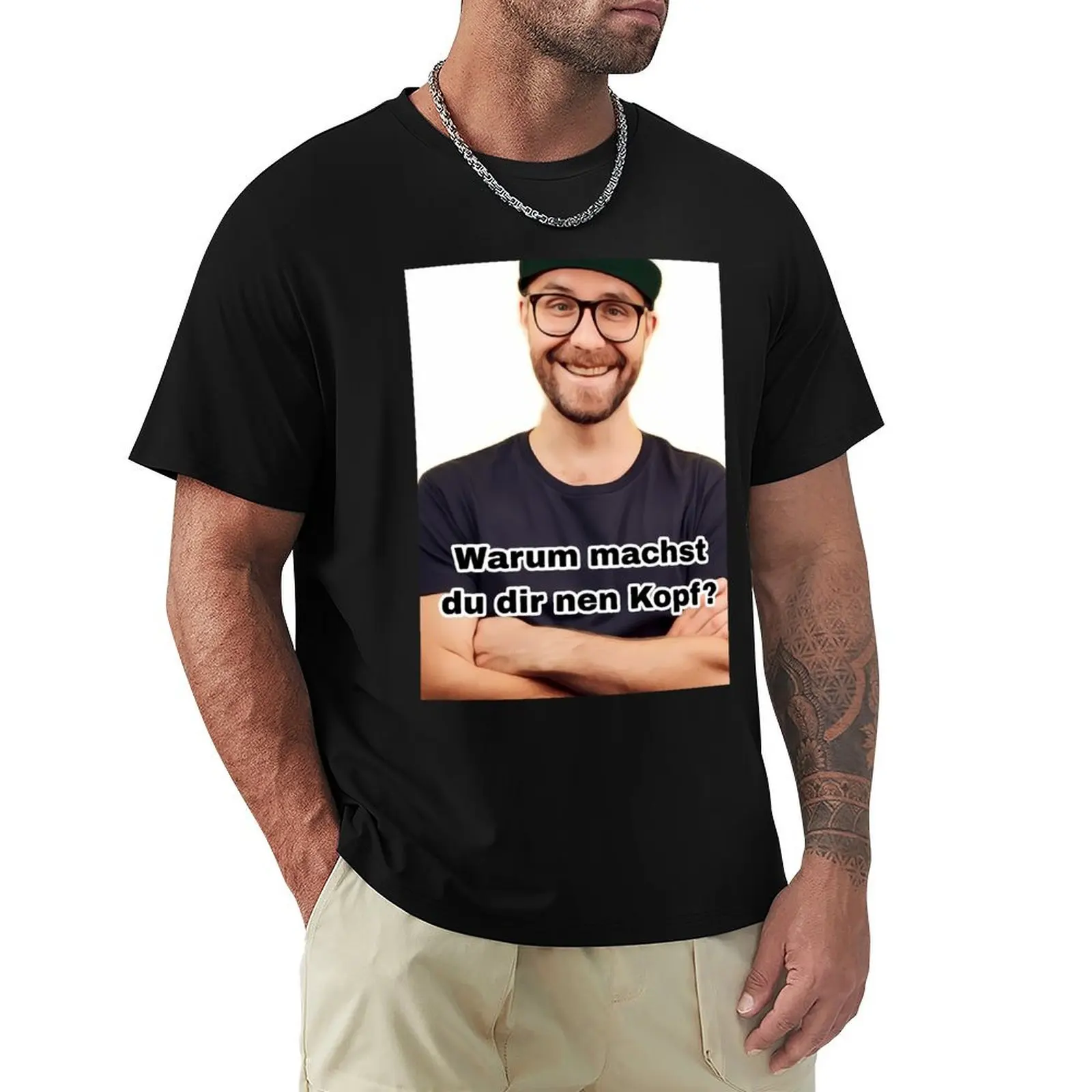 Mark Forster - Why Are You Banging Your Head Memes T-Shirt Halloween Casual T-Shirt