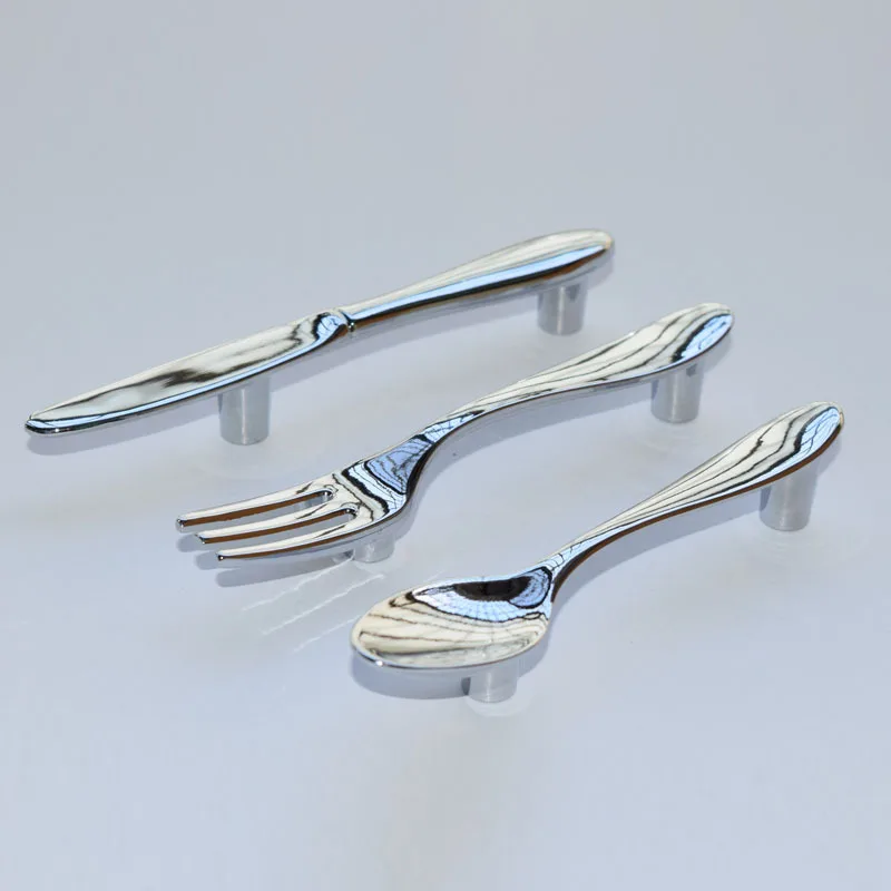 2025 Cutlery Handles Knife, Fork and Spoon Creative Furniture Handles Boutique Drawer Cabinets Kitchen Handles