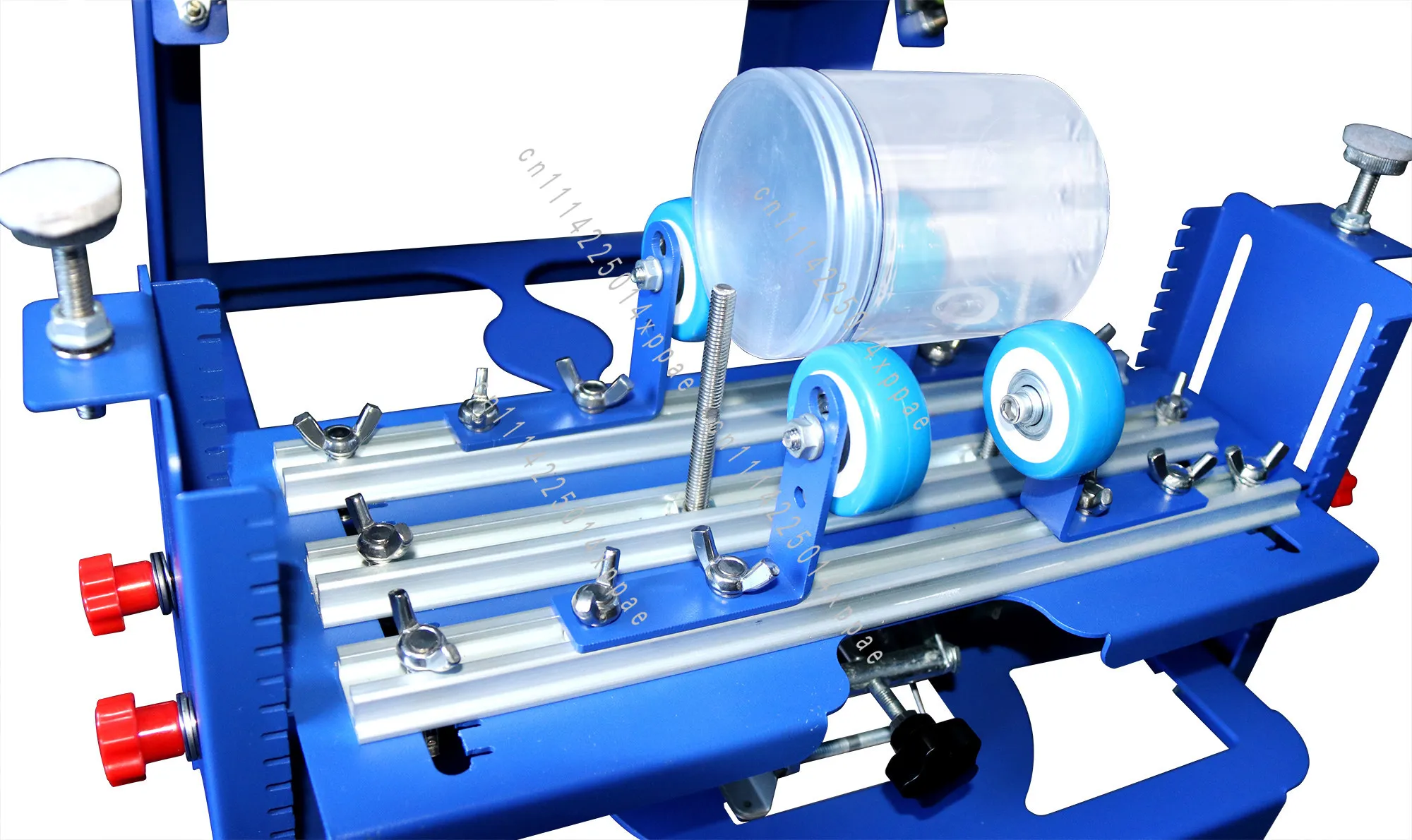 006595SPE-E QM1012 Curved Screen Printing Machine Manual Screen Printing Machine Screen Printing Table view 4