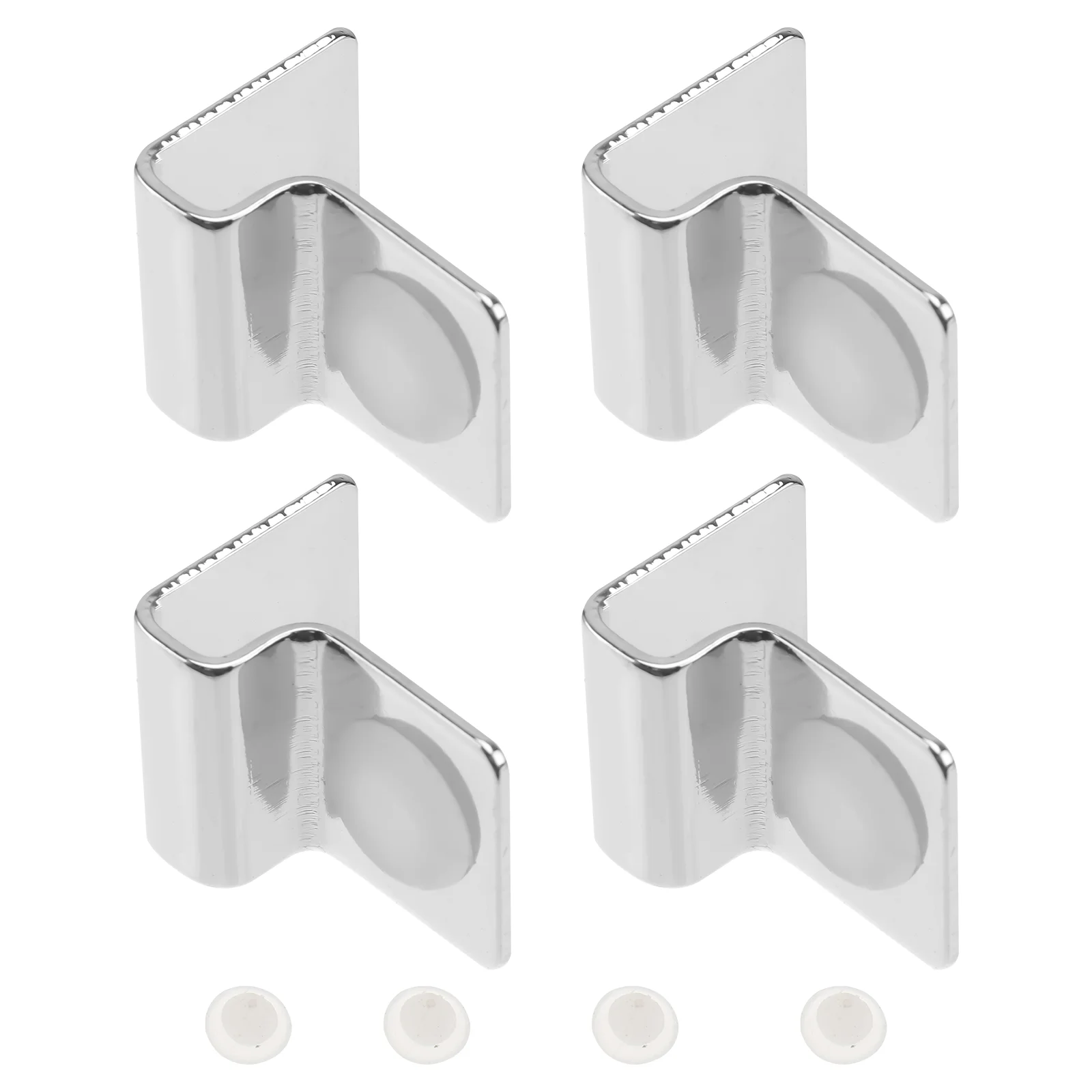 4 Pcs Glass Cover Fish Tank Bracket Hoods Stainless Steel Aquarium Lid Brackets