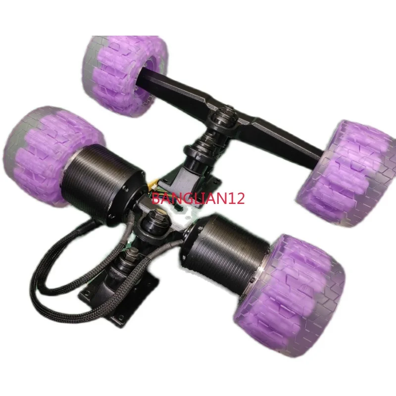 Electric skateboard direct drive motor power bridge cloud wheel