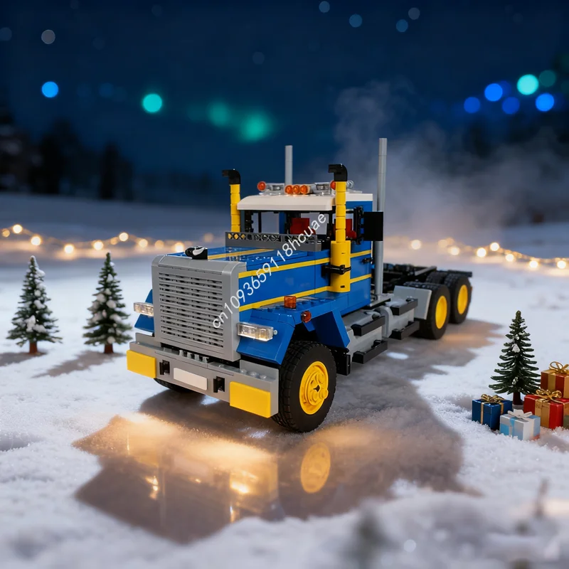

1878pcs MOC Mack Superliner RC Model Teamed Building Blocks Construction Assemble Christmas Gift Creative Toys Idea Brick Kids