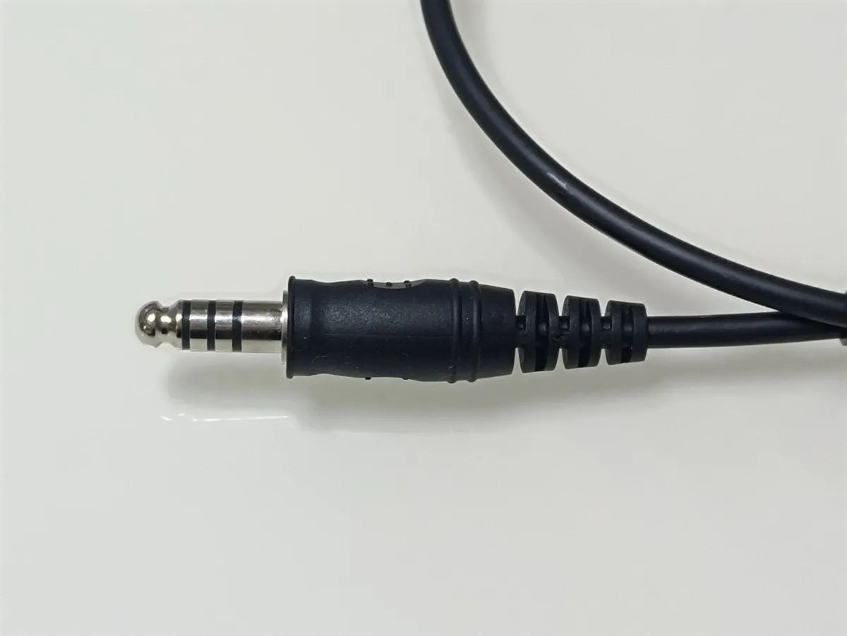 U-174/U male to 3.5mm male adaptor for Stilo Headset Connect to receiver cardo freecom2 mobile phone Apple iPhone