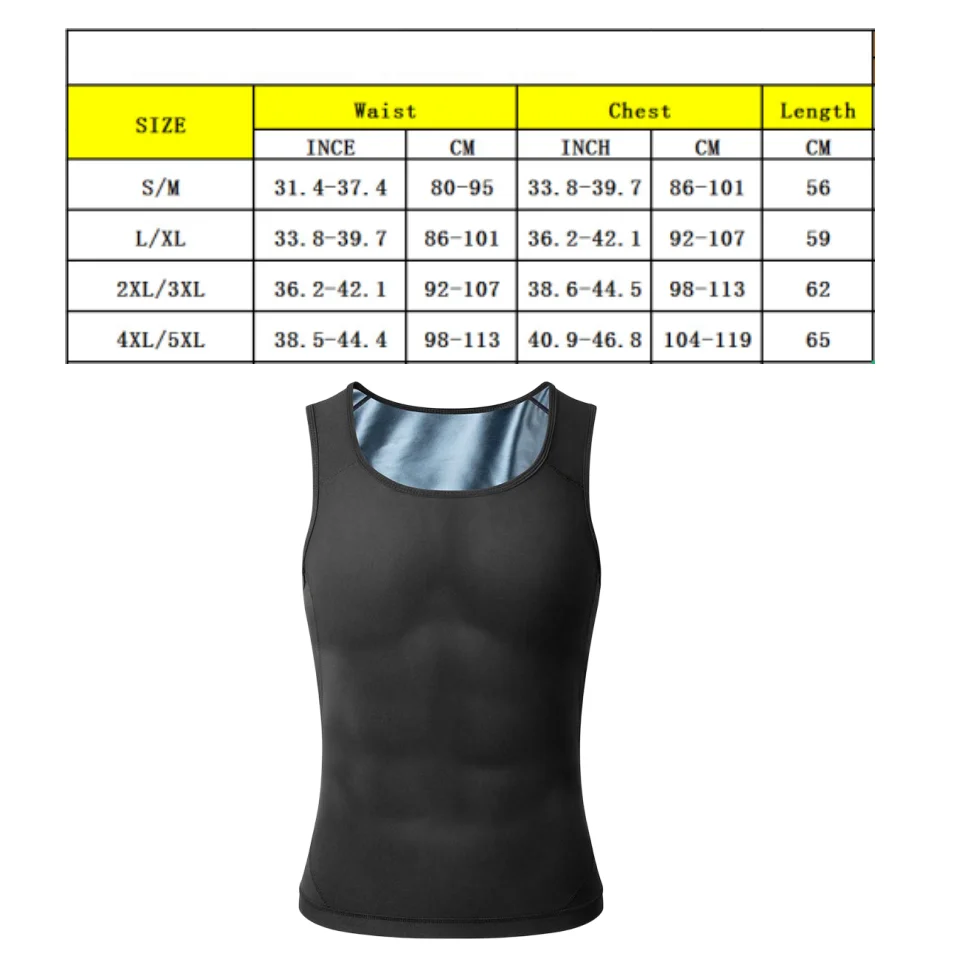 Weight Loss Men Gym Sportswear Sweating Clothing  Fat Burner Fitness Sauna Sweat Suits Body Shaper