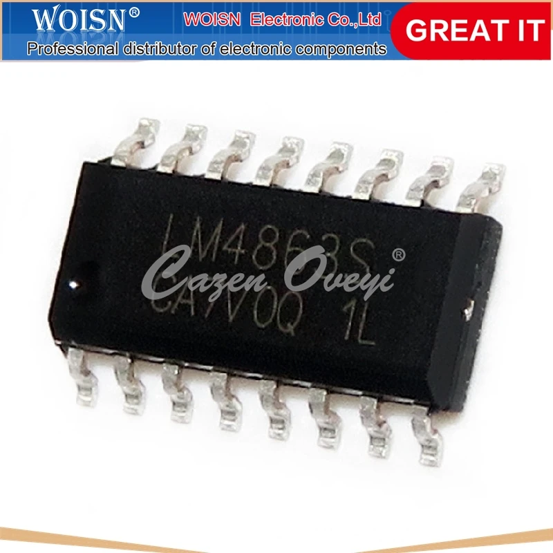 Circuit Board Parts LM4863S LM4863 NS4250 4250 NS4263 4263 SOP-16