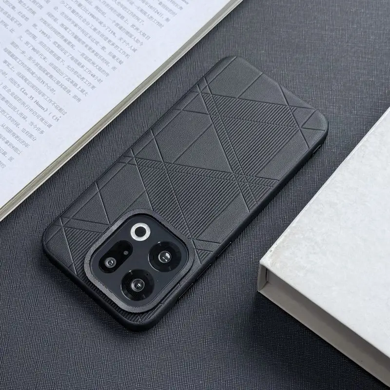 Für OPPO Finden X9 Pro Fall Harte PC Matte Diamant Überprüfen Schutzhülle Für OPPO Finden X9 X9Pro Volle Abdeckung Telefon Shell