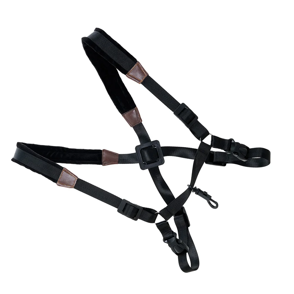 

Saxophone Harness Strap Adjustable Nylon Webbing Belt Comfortable Kids Straps Sax Shoulder Chest Replacement Accessories Mini
