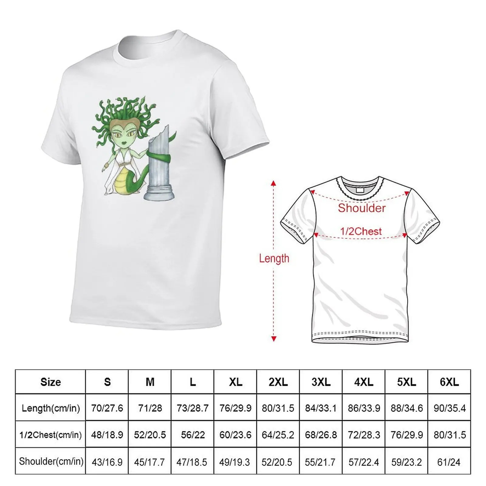 man t pack Gorgon shirt summer t t shirt for man personalised T-Shirt cotton shirts