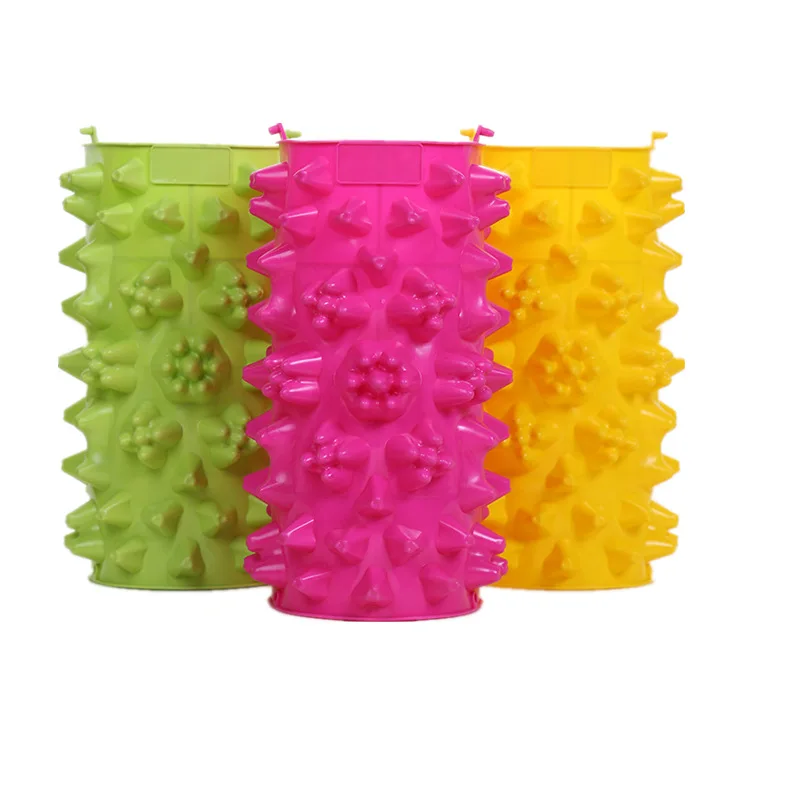 

4pcs Foot Massage Pad Tpe Acupuncture Mat For Blood Circulation Stress Relief Portable Reflexology Massager Office Home Senior