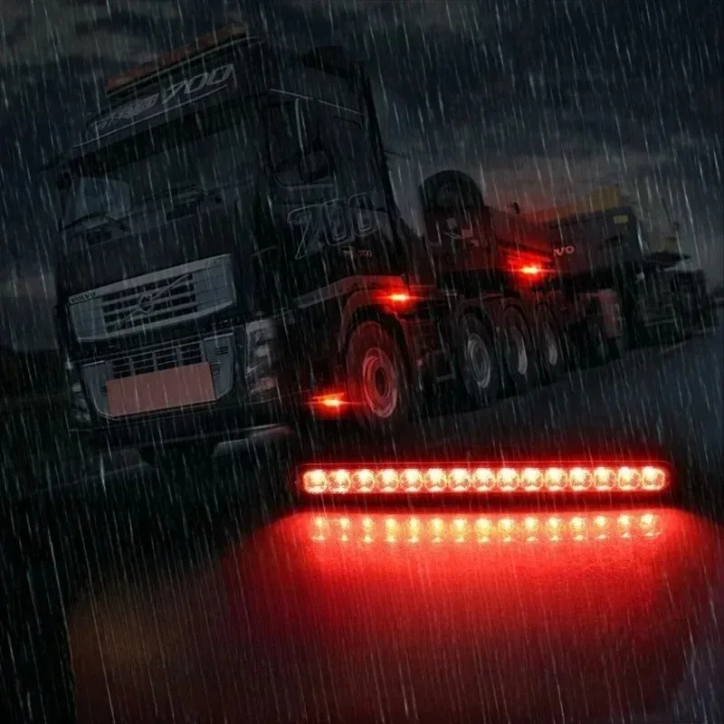 

New for Red LED 3RD High Mount Level Tail Brake Stop Cargo Light Lamp Chevy Colorado GMC Canyon Good 2004-2012