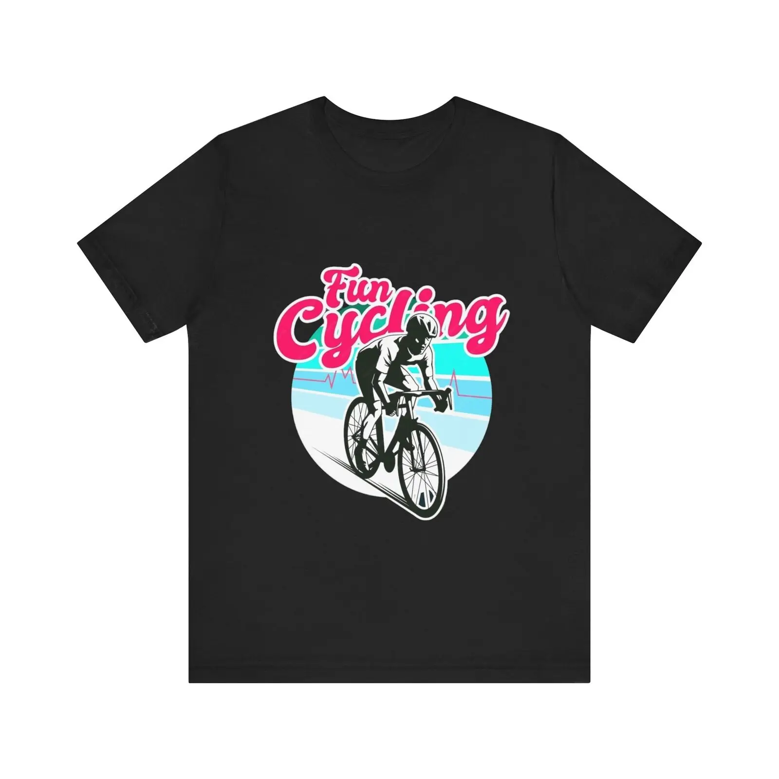 Fun Cycling Tee, Bike Riding Unisex Jersey Short Sleeve Tee