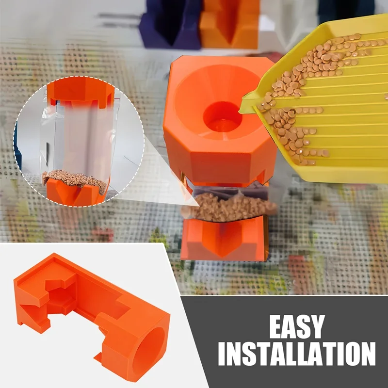 1pc Plastic Dispensing Funnel for Small Bags Filter Funnel for Bagiging Kitchen Tools