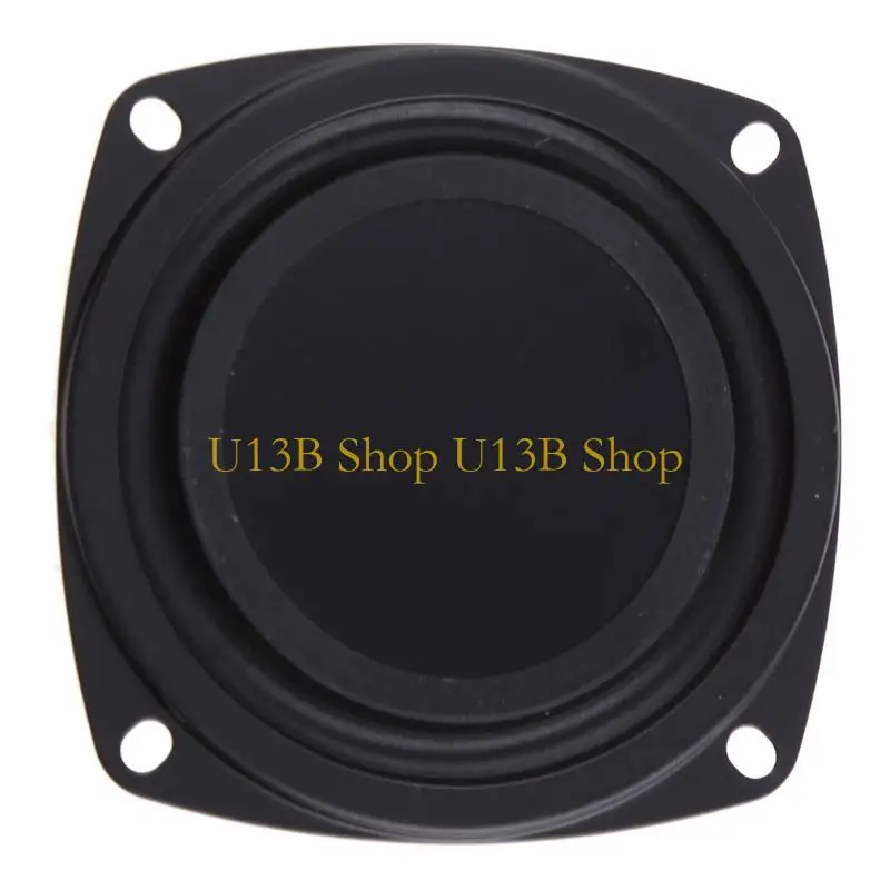 U13B Speaker Bass Diaphragm Speaker Repair Parts Accessories DIY Home Theater 5 Inches Speaker Vibrating Plate Black