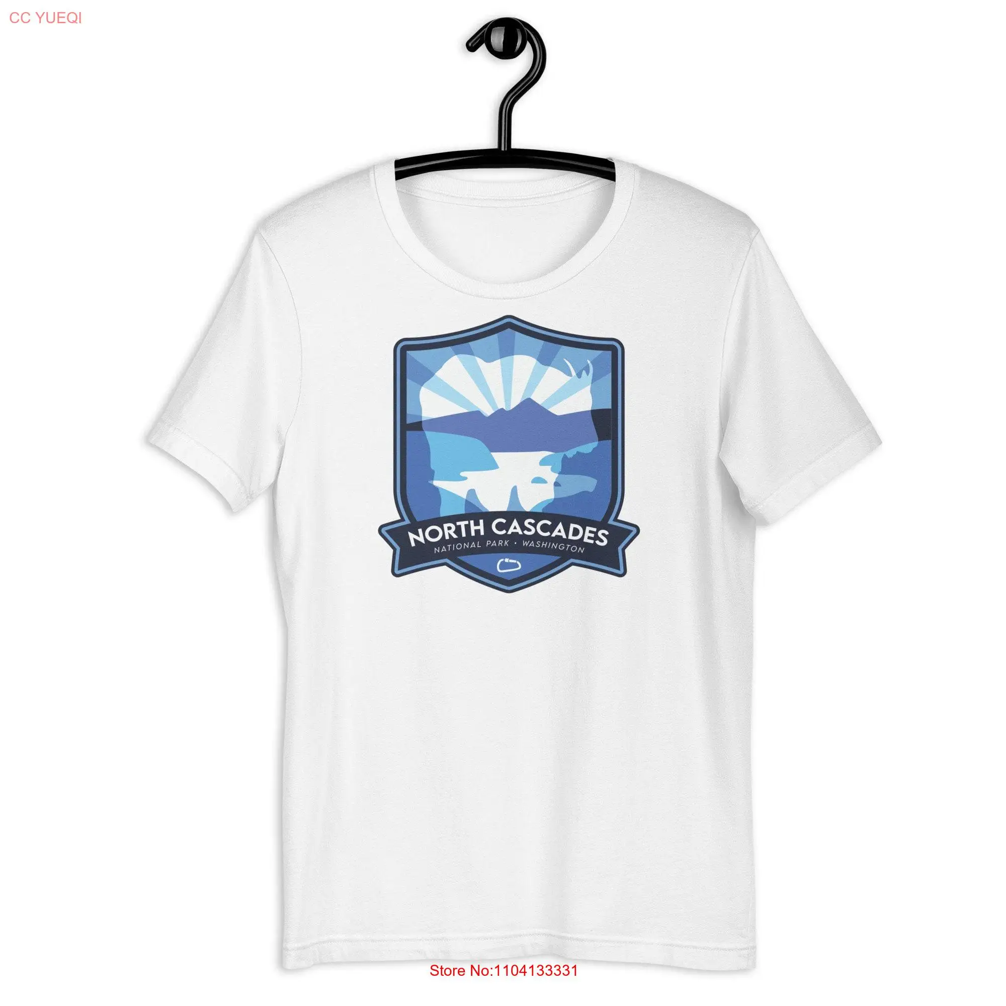 North Cascades National Park t shirt Washington long or short sleeves