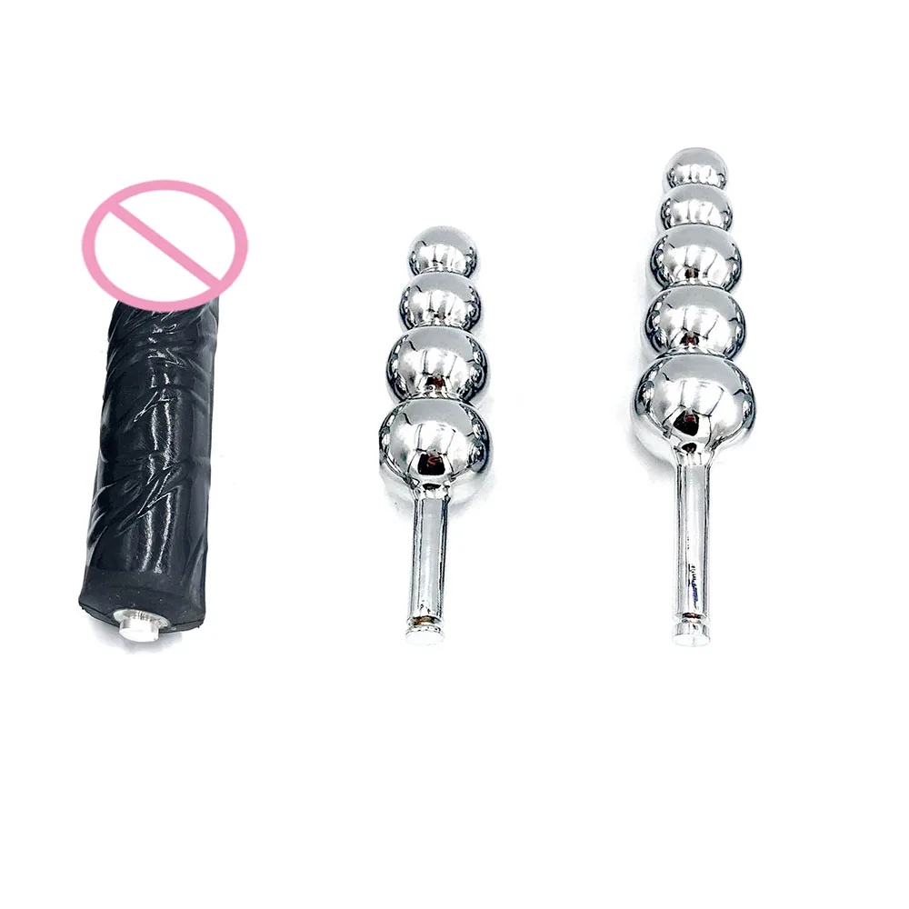 New Design For Wen and Women\'s Chastity Belt Stainless Steel Metal Anal Plug and Penis Anal Plug Anal Plug Accessories