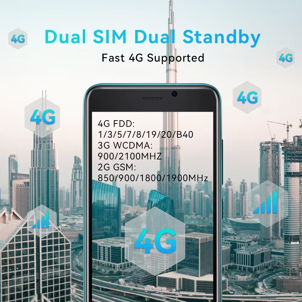 Cubot J20 สมาร์ทโฟนมินิ 4 นิ้ว ROM 16/32GB (ขยาย 128GB) Dual SIM Dual 4G Celulares Android 12 2350mAh GPS โทรศัพท์มือถือ