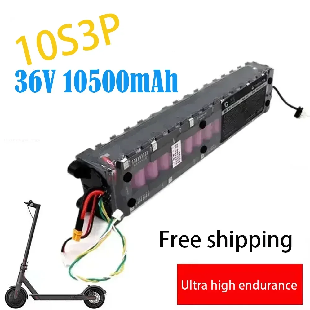 New 36V 10500mAh battery For Xiaomi M365 M356 Pro Special battery pack 36V Li-ion battery 42V 10500mAh