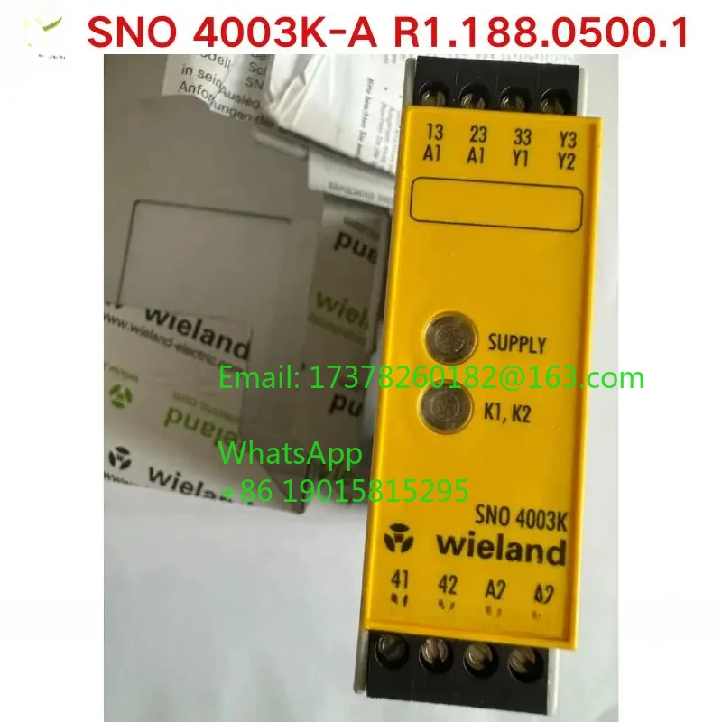 

brand-new Safety relay SNO 4003K-A R1.188.0500.1