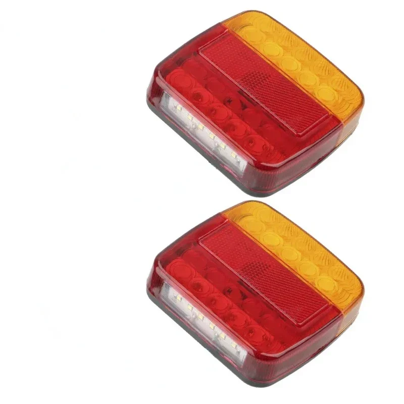

12V Taillight Turn Signal Indicator 26 LEDTail Light Car Number Plate Light Rear Reverse Brake Stop Lamp Truck Caravan 1pc