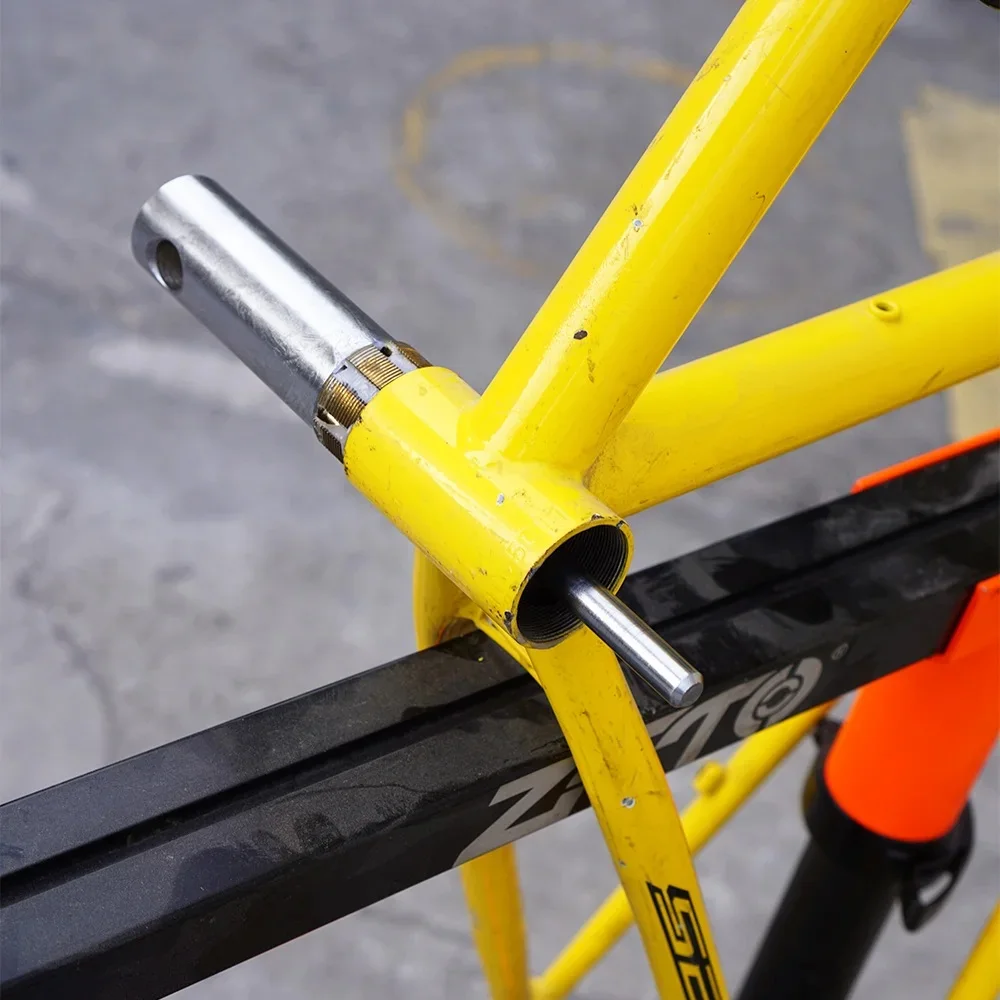 ZTTO Fahrrad Tretlager Gewinde Gewindeschneidwerkzeug Stahl MTB Straße BC 1,37 x 24 TPI Fahrradrahmen BSA BB Englisches Gewindebohrer Reparatursatz – Detail 6