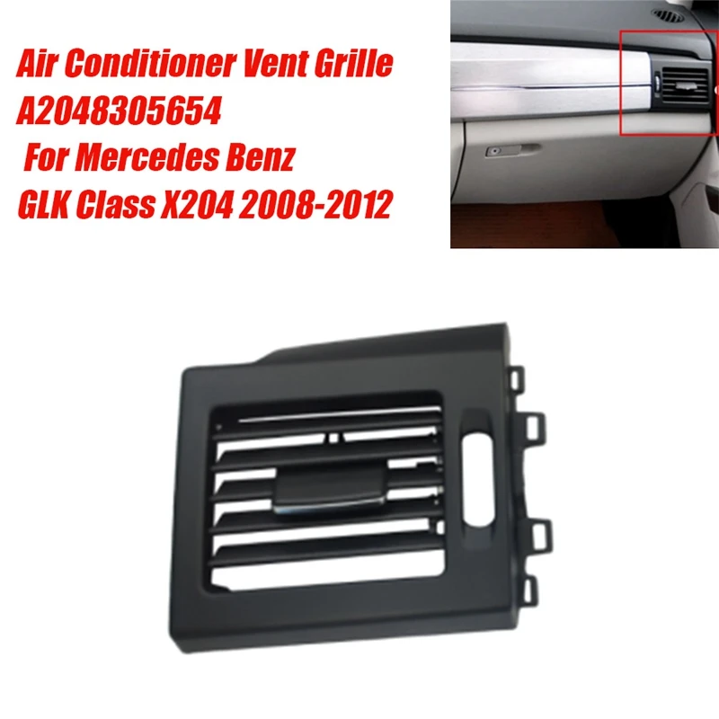 Dash A/C Air Outlet Vent Grille Cover Plastic A2048305554 A2048305554 For Mercedes Benz GLK Class X204 08-12 A2048305654