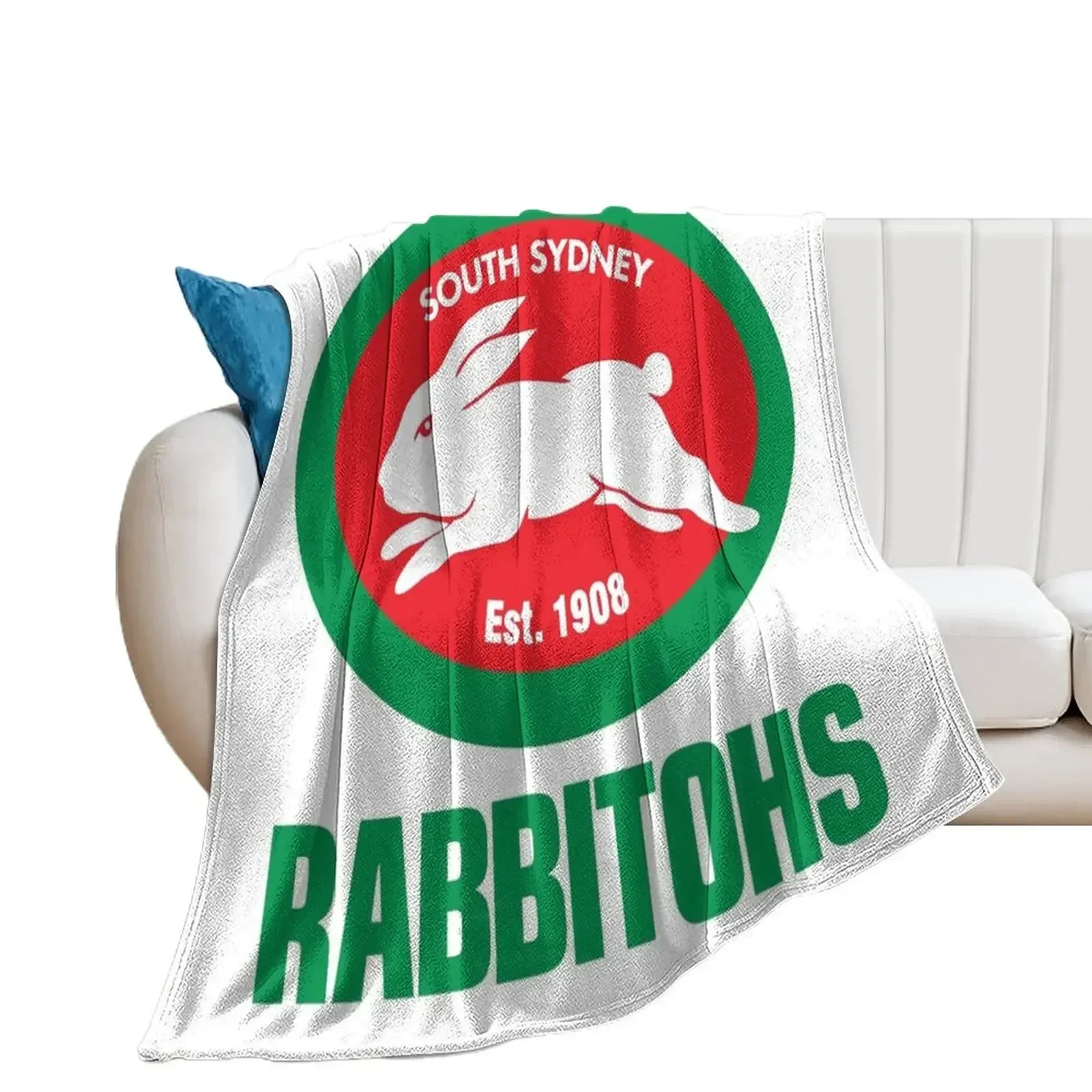 south-rabbitohs Throw Blanket manga Heavy Blankets