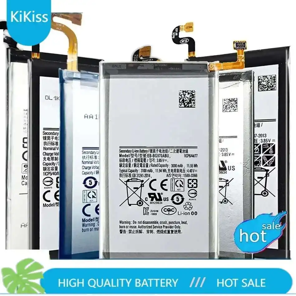 

Battery For Samsung Galaxy S9 S8 S7 S6 S5 S4 S5 S2 Edge Plus mini SM G9600 G950 G930 G9300 G9200 G935 EB-BG930ABE S Ace 3 4