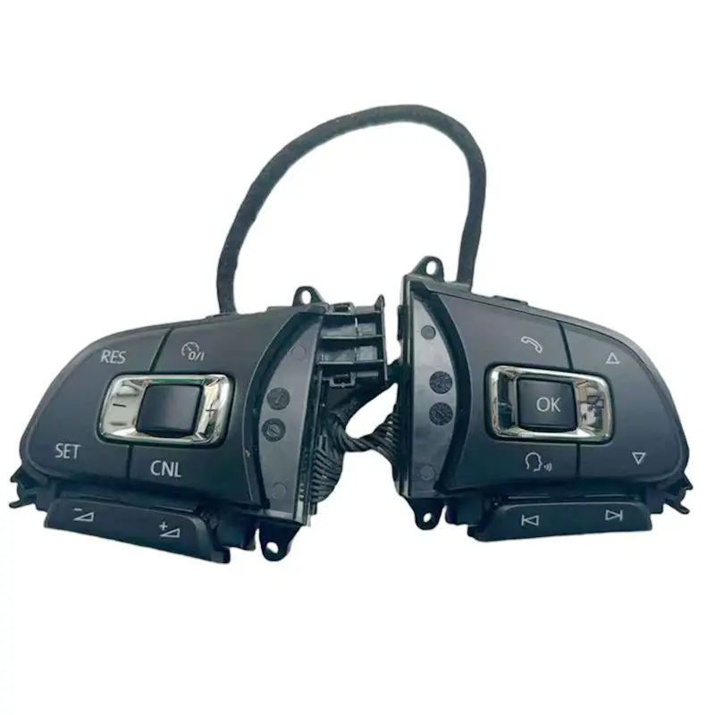 

6C0959442F For Passat Polo Sagitar Steering Wheel Multi Function Control Button 6C0 959 442 F