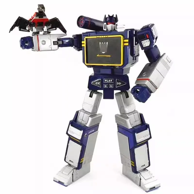 

Transformation KO MP13 Soundwave KO MP15 MP16 Rumble Frenzy Laserbeak Master G1 Animated Ation Figures Transformation Toy