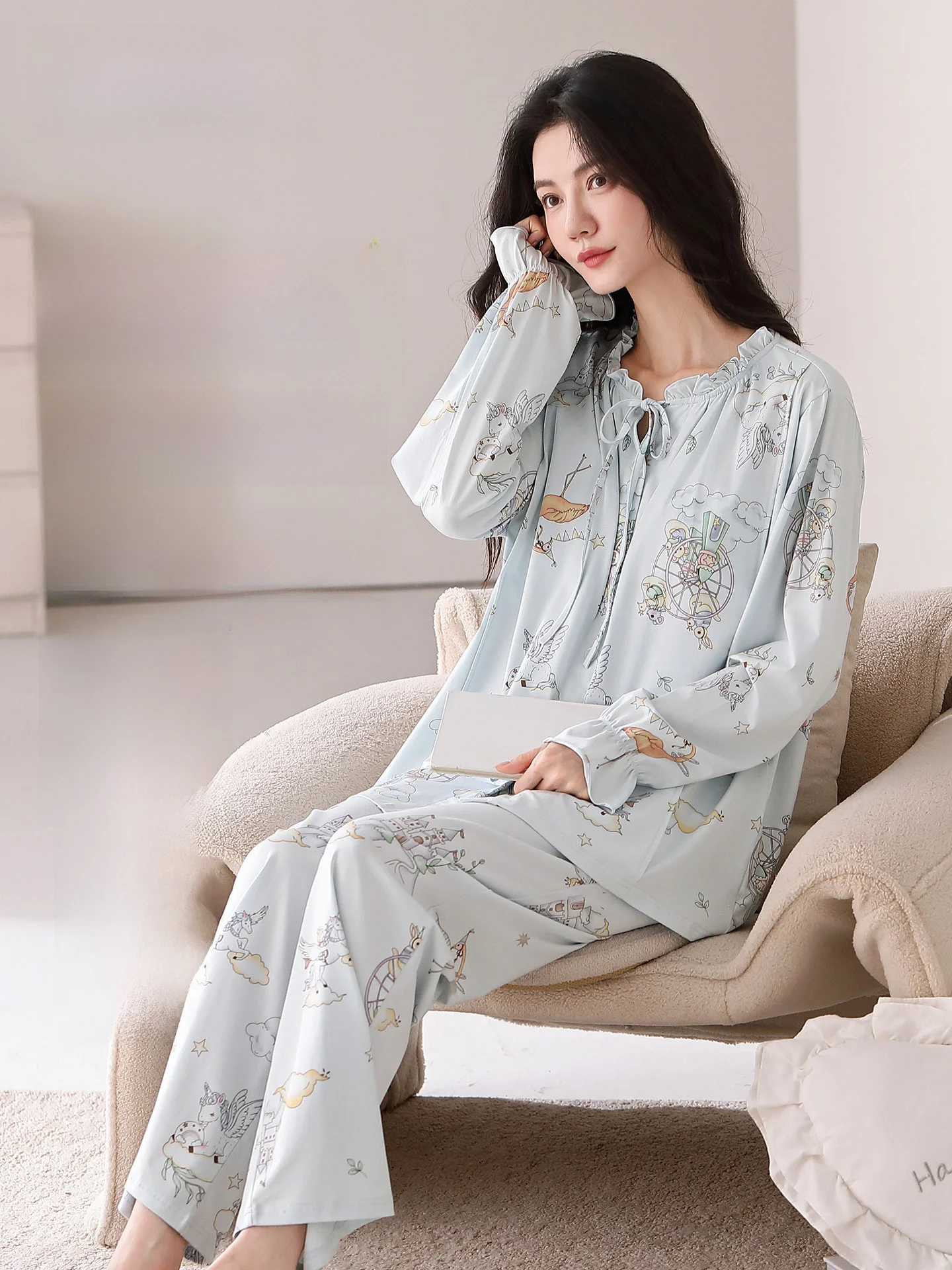 conjunto-de-pijama-de-algodon-puro-para-maternidad-con-almohadilla-para-el-pecho-traje-de-maternidad-postparto-comodo-y-transpirable-para-primavera-otono-e-invierno
