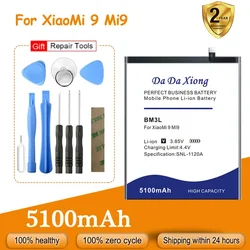 DaDaXiong For Xiaomi Mi 9 Battery BM3L, 5100mAh, Built-in Li-Lon Battery, Replacement Parts for Mi9 Batteries