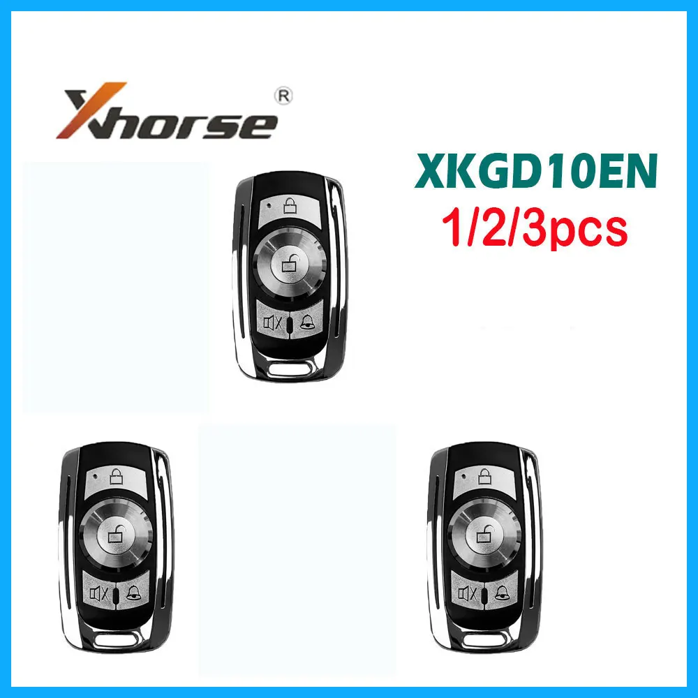 

1/2/3pcs Xhorse 4 Buttons XKGD10EN Wire Remote Key for VVDI Programmer Tool Universal Car Remote Key Garage Door English Version