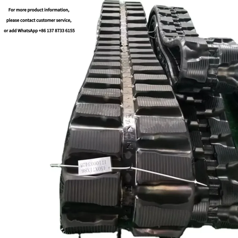 

For Rubber Track 450X71X86 For Excavator Kx251 NEW