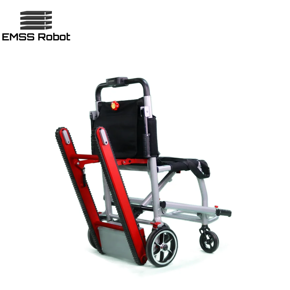 Aluminum Disability Patients Handicapped Function Staircase Motorized Foldable Crawler Hydraulic Electric Folding