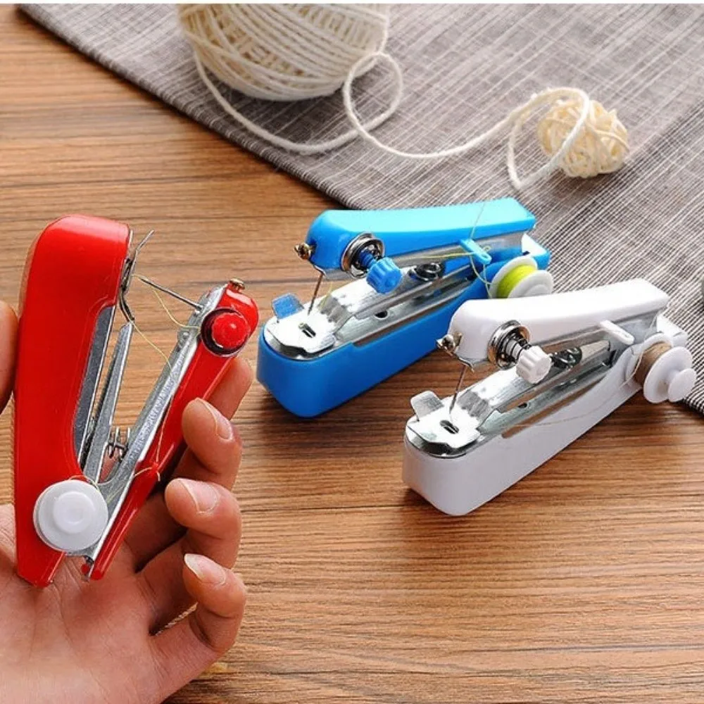 Needlework Accessories Lightweight Sewing Machine Handy portable Sewing Tools Cordless Small Needlework Tools Fabric Repair
