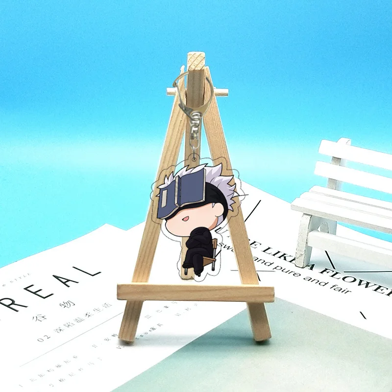 

Брелок-подвеска по аниме Jujutsu Kaisen: Юдзи Итадори, Сатору Годжо, Мегуми Фушигуро, Тоэ Инумаки. Аксессуар для путешествий, косплей-сувенир.