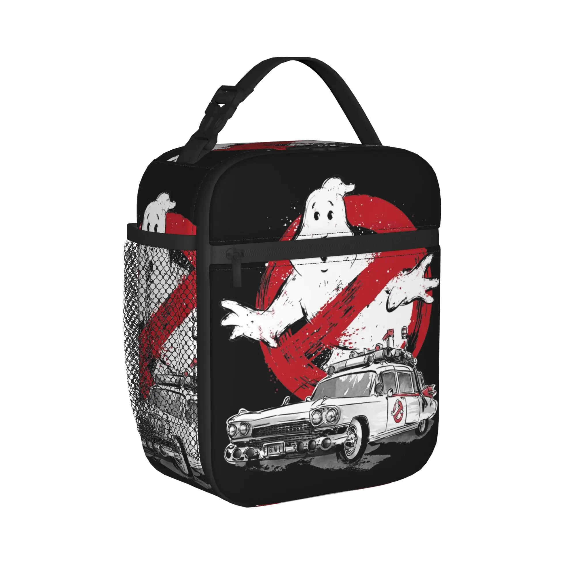 Ghostbusters Monster Thermal Insulated Lunch Bags for School Ghost Busters Portable Food Container Bags Thermal Cooler Food Box