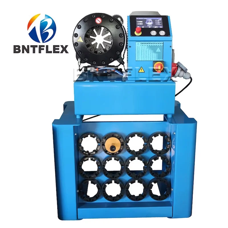 Digital Good price crimping machine 3KW/4KW P32T hose crimping machine hydraulic hose automatic crimp machines