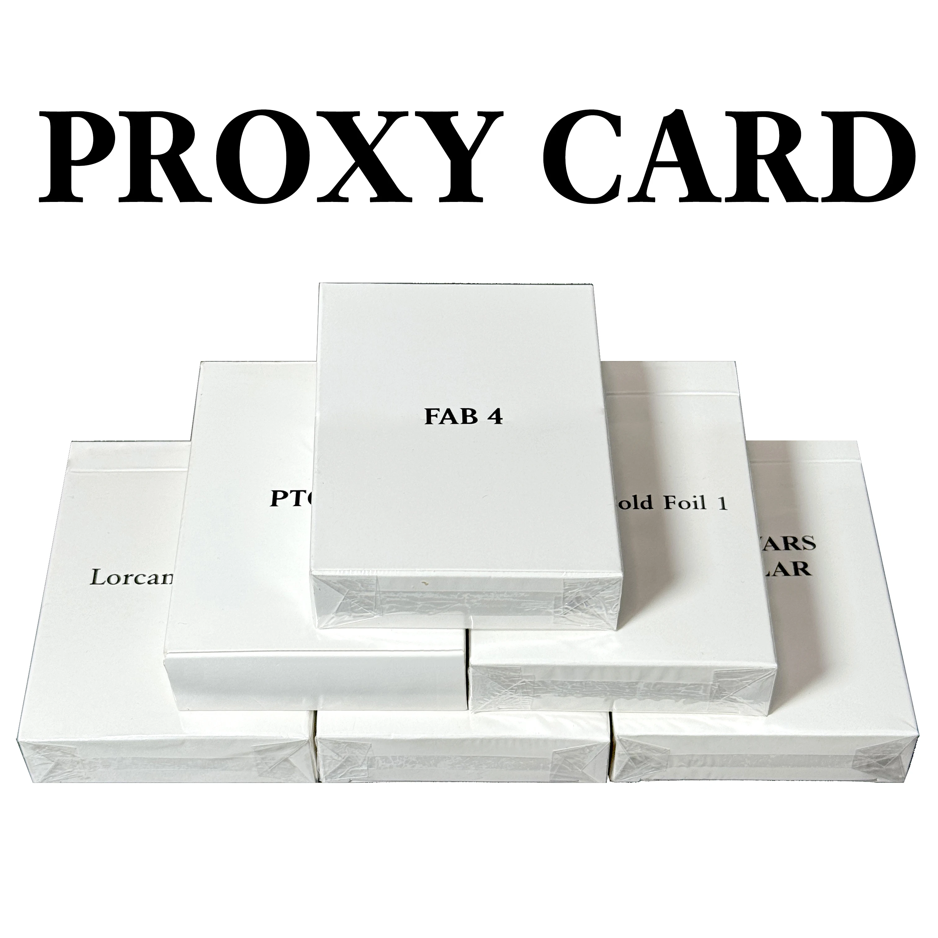 

DIY Cards Choose Single TCG Proxy Top Quanlity Trading Game Cards Foil/Regular Custom Cards Board Games Personalized Card Deck