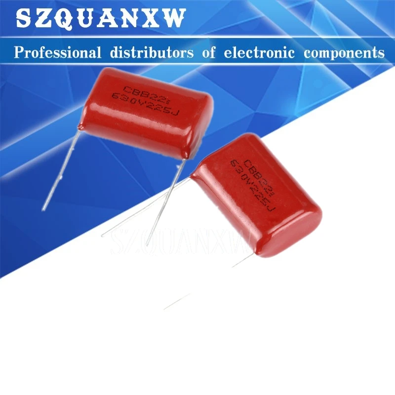 10PCS 100V471J 2000V104J 250V225J 250V475J 400V104J 400V684J 450V225J 450V105J 630V223J CBB Polypropylene film capacitor new