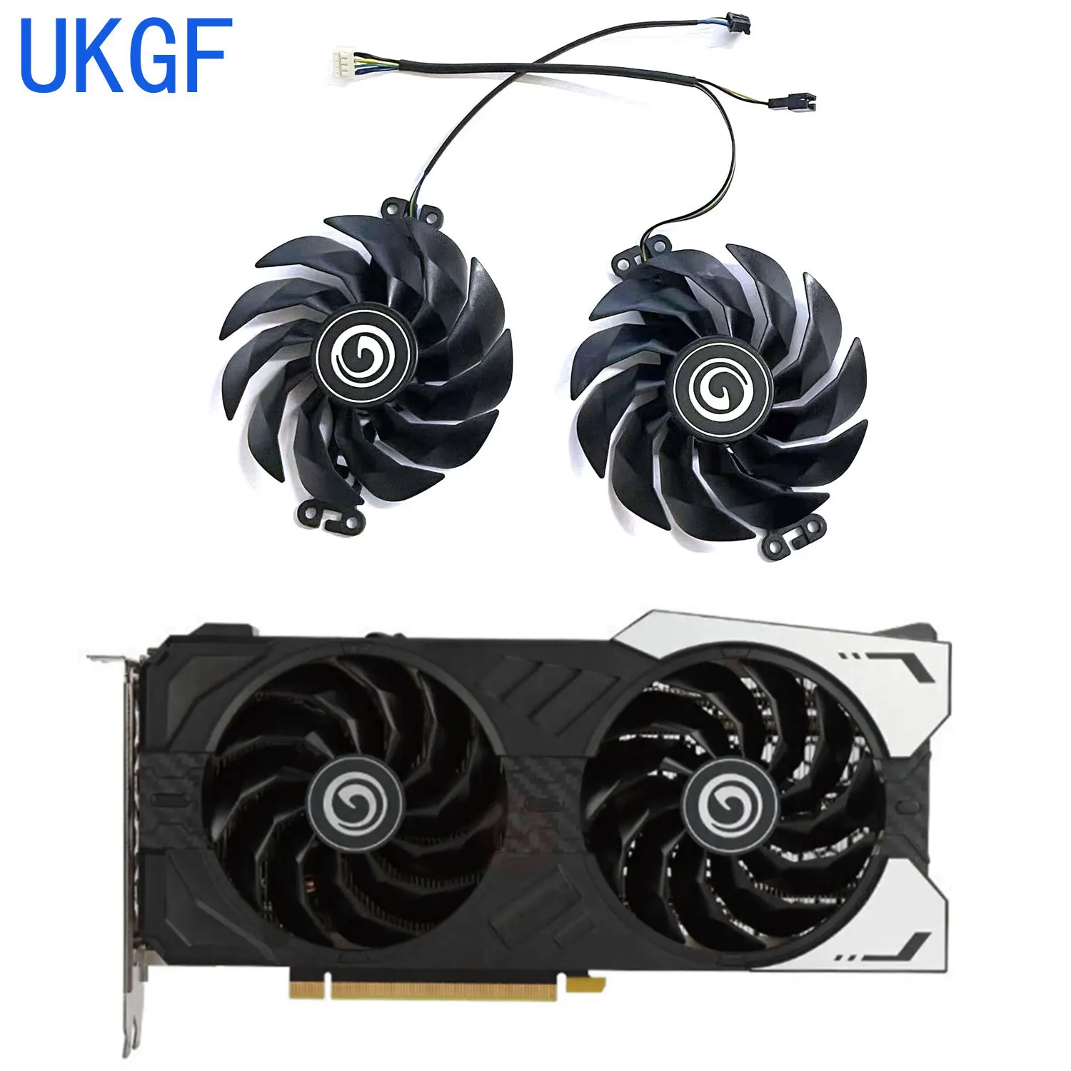 

Brand new 88MM 4PIN TH9215S2H-PDB01 TH9215S2H-PAA01 RTX 3050 GPU fan for GALAX GeForce RTX3050 GENERAL OC graphics card