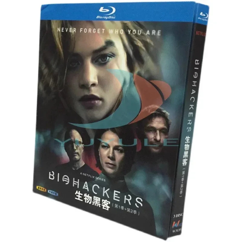 

BD Blu-ray High Definition TV Series German Drama Biohackers Seasons 1–2 Biohackers 4-Disc Box