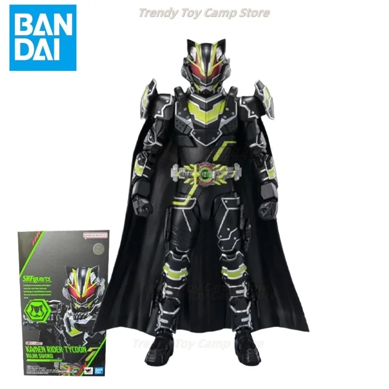 BANDAI ของแท้ S.H.ฟิกัวร์อาร์ตซีรีส์ของเล่นเคลื่อนย้ายได้ Tycoon，Dread，Cyclone No.1，Na-Go Mobile Model Collectibles Exquisite Toys