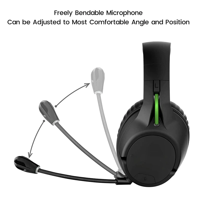 Micrófono de auriculares para Flight S, cancelación de ruido para juegos con auriculares inalámbricos, micrófono desmontable de 3,5 Mm
