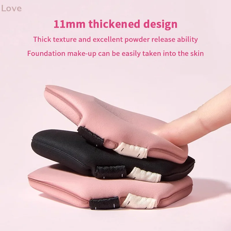 [L & P] cojín de aire de gota de agua grande de doble cinta 1 2 3 uds uso húmedo o seco cojín de aire soplo de polvo portátil multifuncional