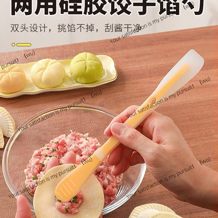 

Инструмент для изготовления пельменей, ложка для начинки пельменей, бытовая лопатка для начинки пельменей, силиконовая ложка для начинки пельменей