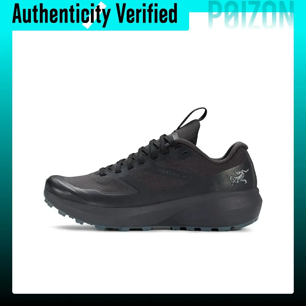 Arc'teryx Norvan LD 3 Slip Resistant Abrasion Resistant Low top Outdoor Shoes Women's Black Blue L077243