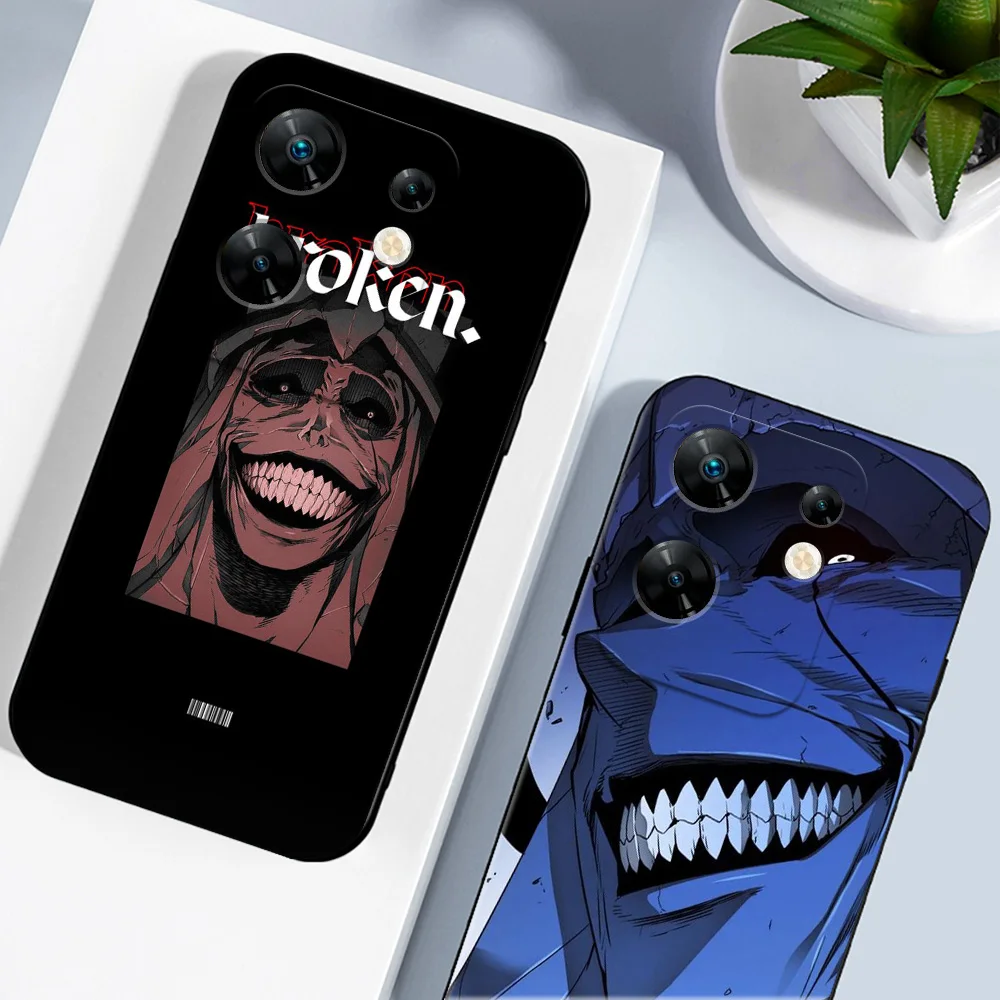 Case For INFINIX ZERO 30 4G Silicon Phone Back Cover tpu case cute anime army snake