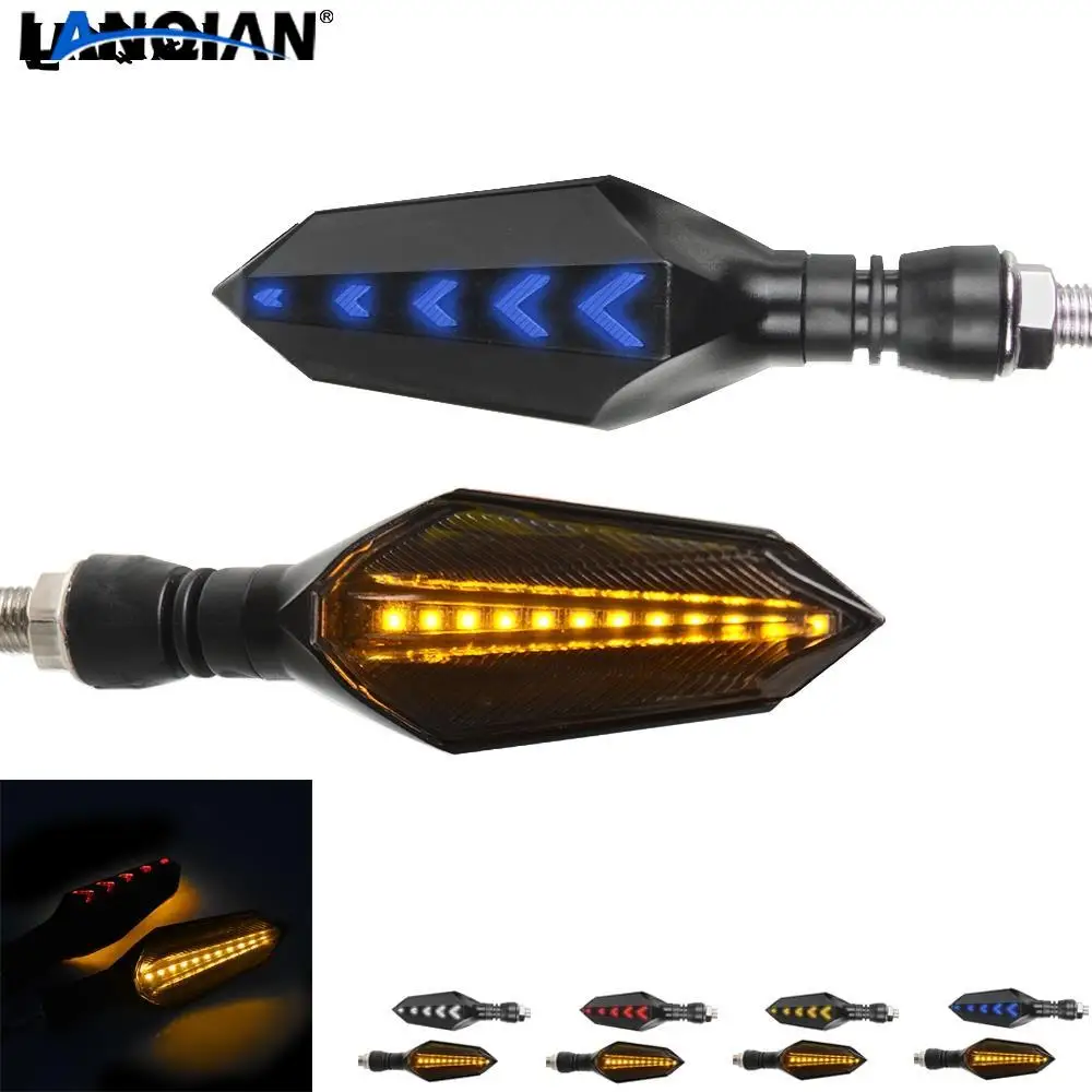 Motorcycle Turn Signals Waterproof LED Light Tail Stop Lamp For Yamaha YZ WR TTR  XT DT 80 85 125 230 250 426 450 600 F FX X