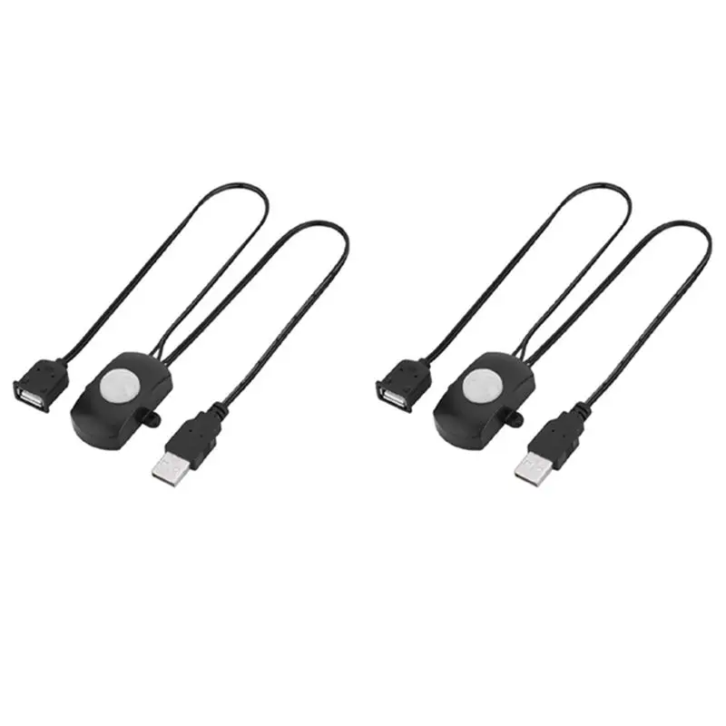 

# Best Choice 2X 5A DC5-24V Mini USB PIR Infrared Motion Sensor Detector Automatic Switch For LED Light Strip (Black)